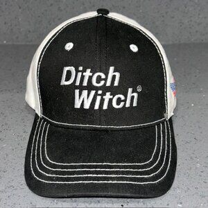 DITCH WITCH NORTHWEST HAT CAP DITCH WITCH HAT BLACK WHITE STRAPBACK NEW NWOT